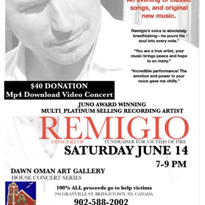 Concert of Compassion Series Donation (Fire Victims)